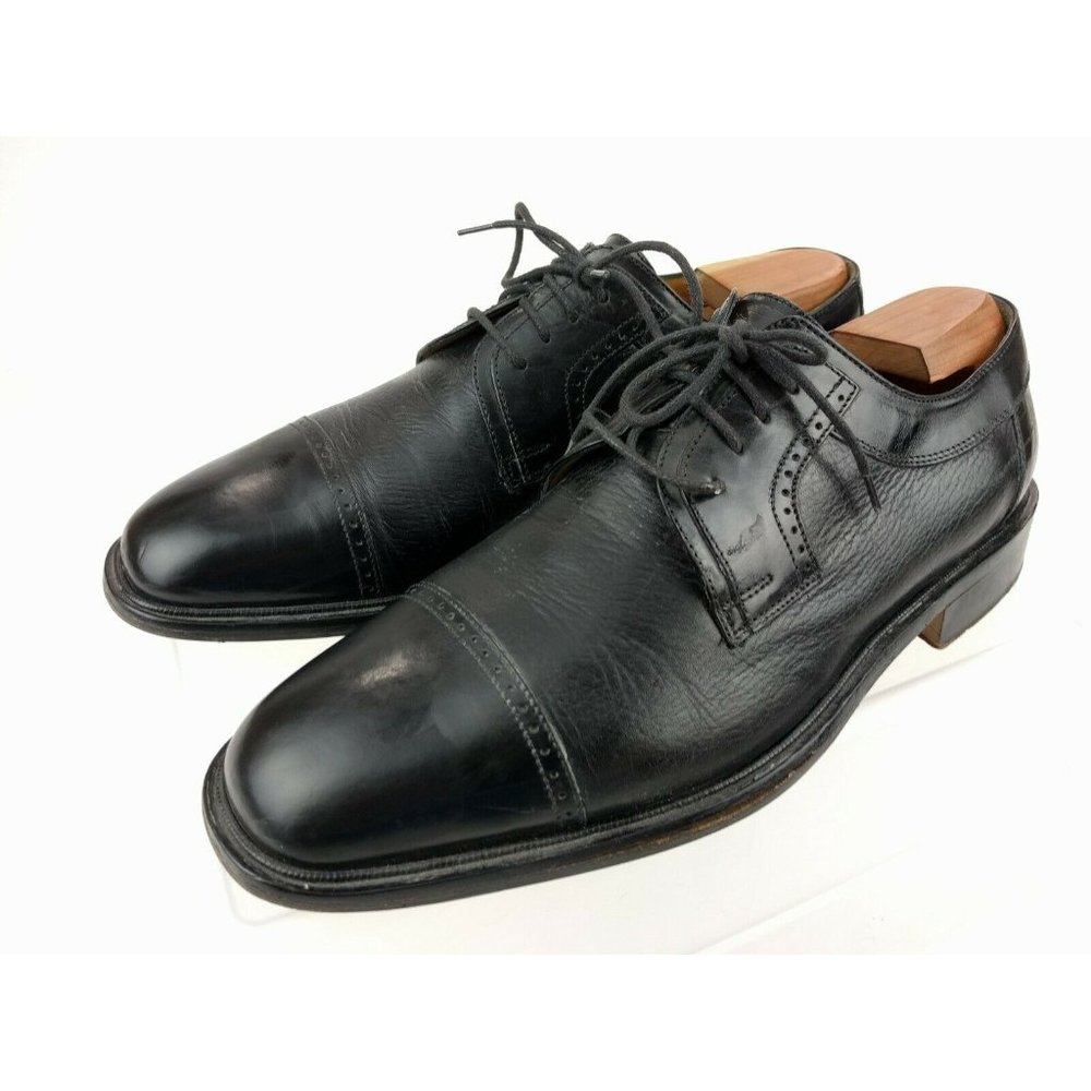 Johnston Murphy CELLINI Deerskin US 8.5 M Black